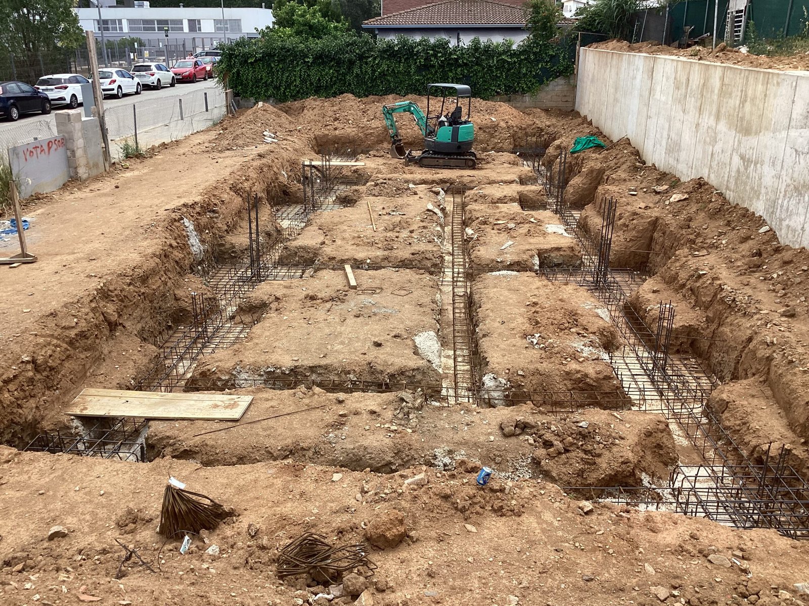 Excavaci&oacute;n del solar