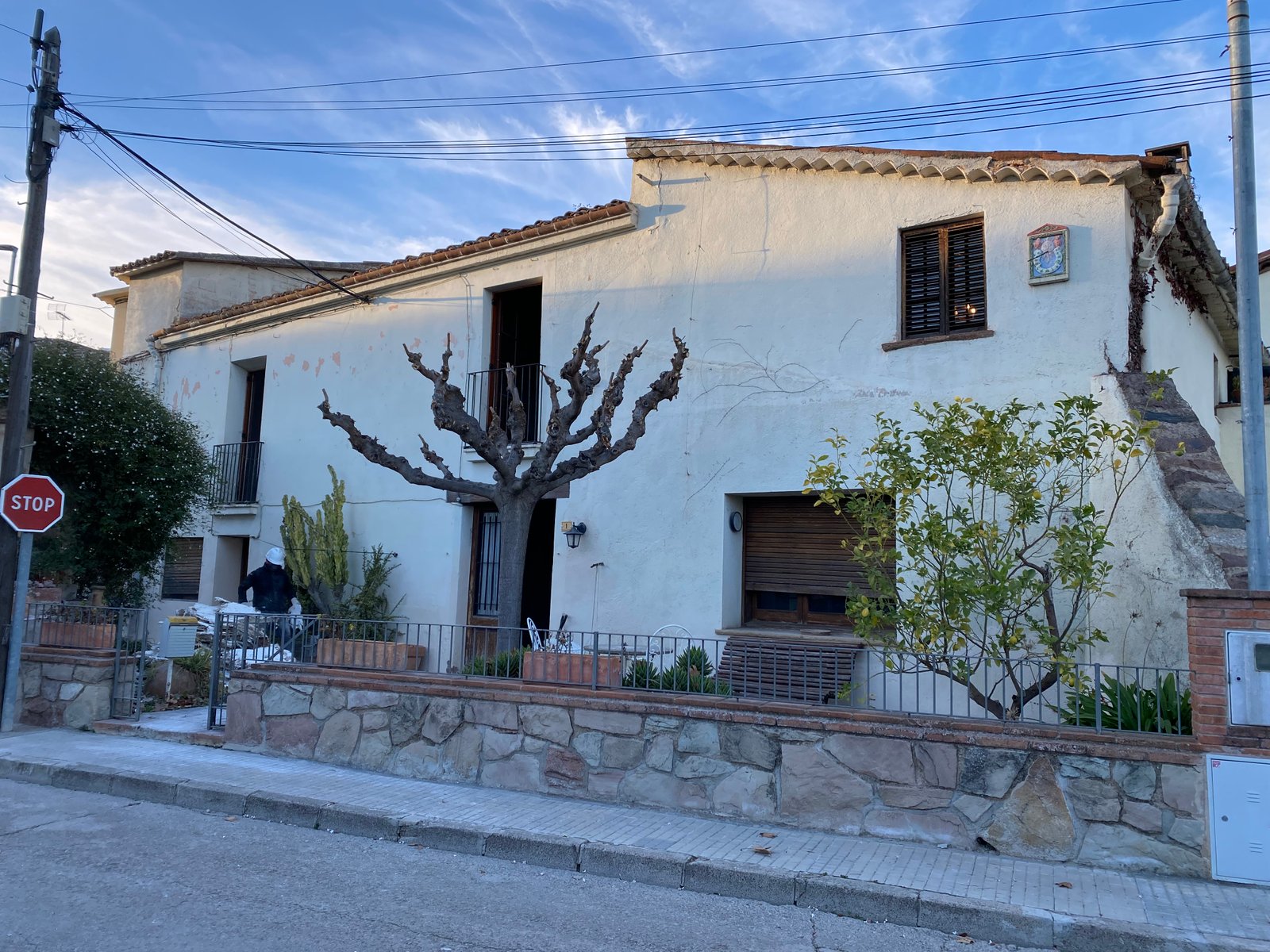 Exterior de la mas&iacute;a